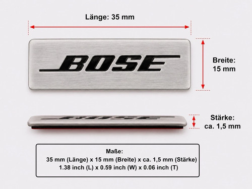Emblema altoparlante bose - emblema,
